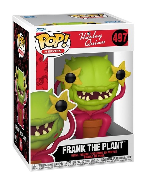 Gadget - Dc Comics: Funko Pop! Heroes - Harley Quinn - Frank The Plant (Vinyl Fi-image