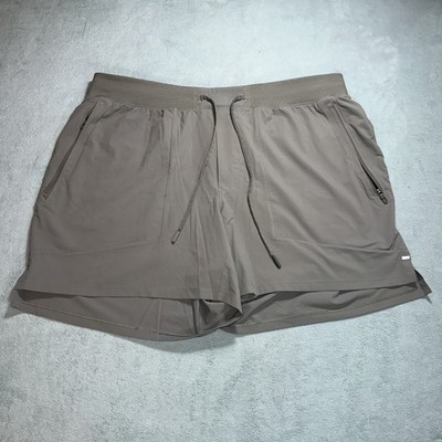 Lululemon LTT Shorts Mens 2XL License to Train Performance Gray Gym Yoga L98