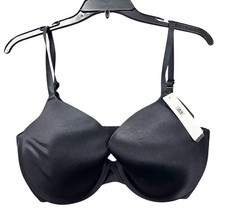 NEW Wacoal Womens Inner Sheen Contour Underwire T-Shirt Bra Black 32DDD 853397