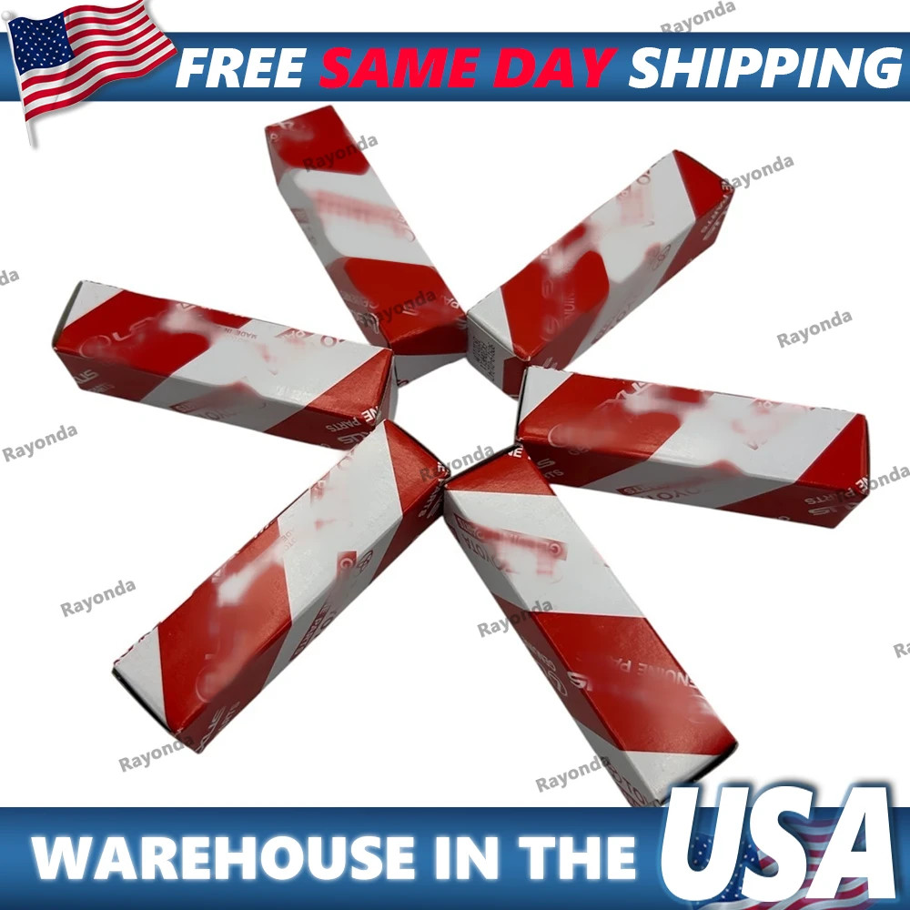 6 PCS 90919-01247 New Spark Plugs Fit Toyota Lexus Replace FK20HR11 3426