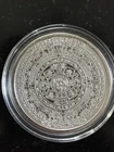 1 oz. Golden State Mint Silver Round Aztec Calendar .999 Fine - IN A CAPSULE