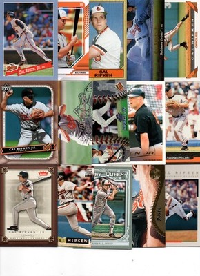 Cal Ripken Jr. SUPER 25 count BASEBALL Card Lot w/ Insert BALTIMORE ORIOLES A5