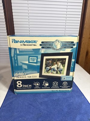 Pandigital Panimage 8'' Digital Photo Frame - 6400 Images - FAST FREE SHIPPING!