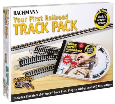 Bachmann HO Nickel Silver Your First Railroad Track Pack 44596