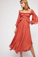 Free Peopl Spell & The Gypsy Florence Midi Dress Size  XS