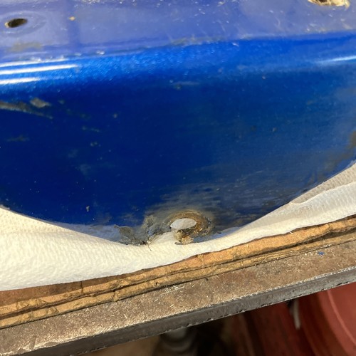 Peterbilt 359 Cowl Panel w/ SS Cover Used passenger Side - Picture 2 of 6
