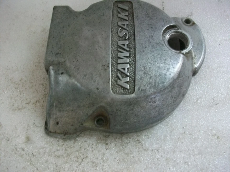 1971 - 1975 Kawasaki F7 175 RIGHT Carburetor Cover Carbs Engine Vintage AHRMA Foto 4 de 4