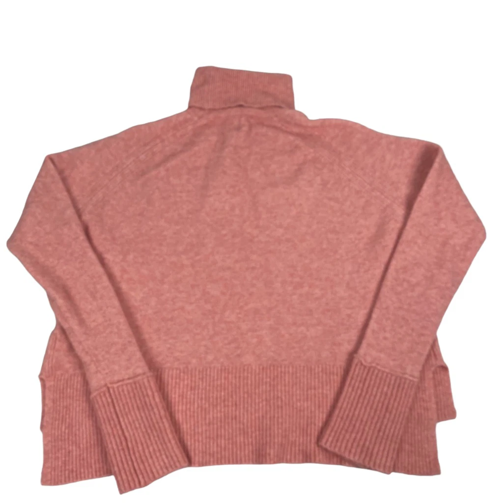 J. Crew Pink Wool Alpaca blend turtleneck sweater eBay