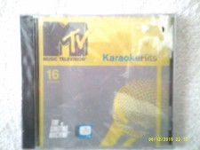 CD MTV KARAOKE HITS 16 SONGS THE SINGING MACHINE STERE0 NEW SEALED