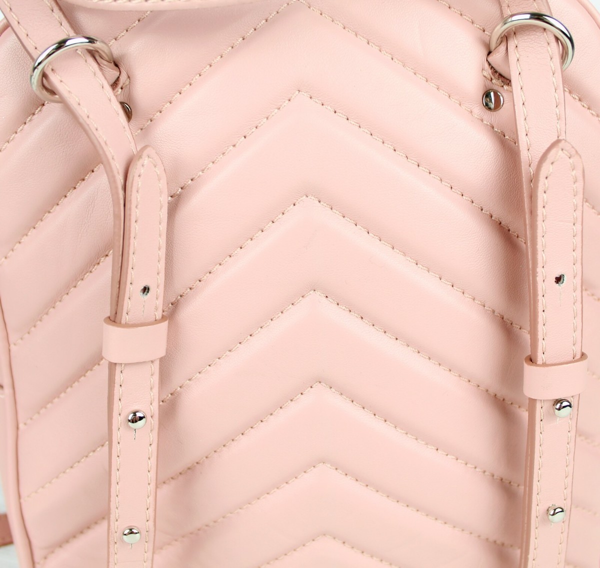Stella McCartney Pink Star Backpack – Vegan Leather Bag for Trendy Daywear Women Black Logo Hiking Backpack | Stella McCartney US main image 4