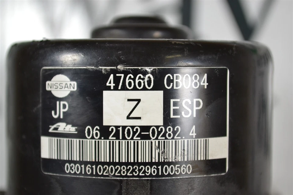 47660CB084 Nissan MURANO 2004-2007 ABS Control de bomba de freno antibloqueo OEM 6N1 773 Foto 3 de 4