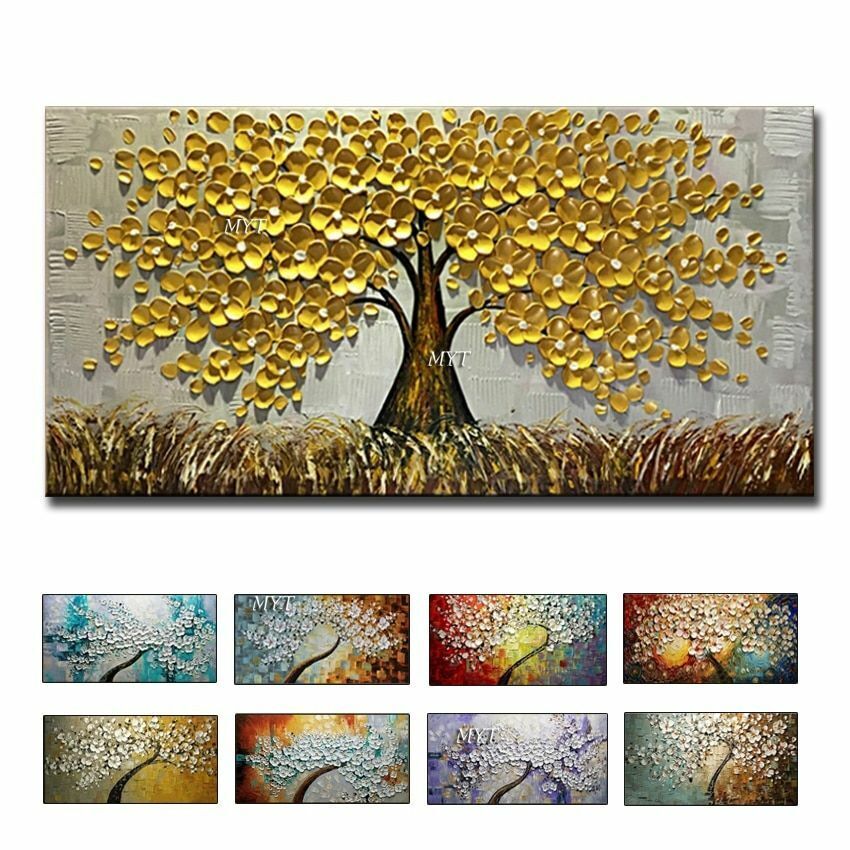 Wall Art Abstract Paintings Modern Oil Home Decoration Living Room ...