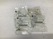 Allen-Bradley 700-C1x Series B Gold Plated Rear Deck Contact Cartridge Lot Of 4