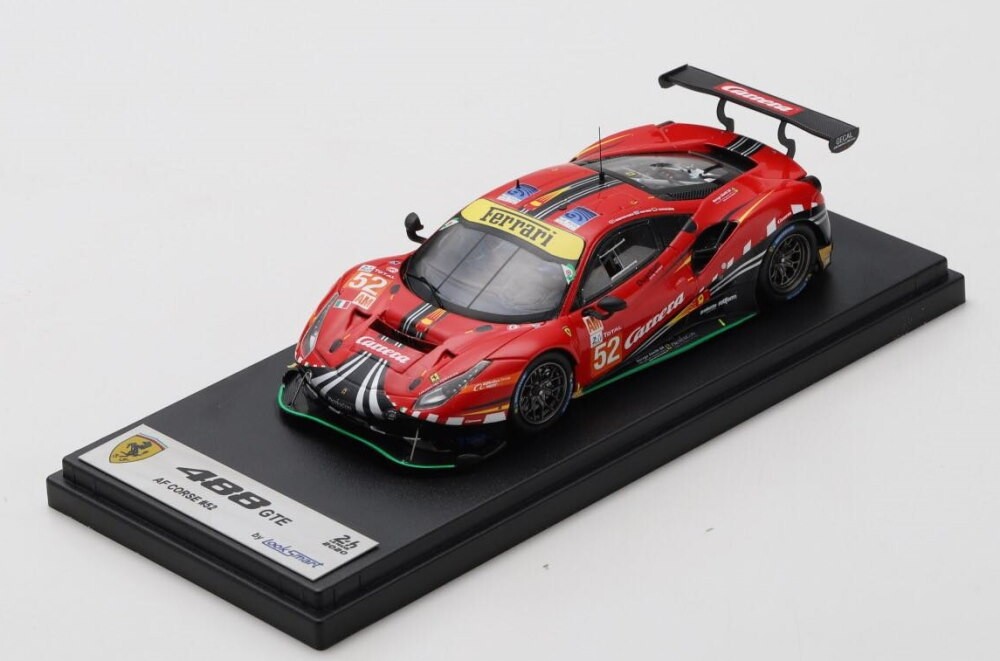 Ferrari 488 GTE EVO No. 52 AF Corse 24H Le Mans 2020 In OVP With Acrylic Dome