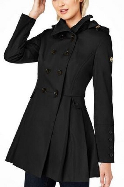 calvin klein double breasted skirted 