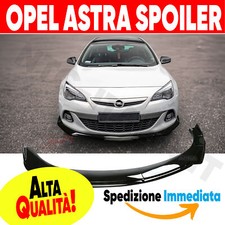 OPEL ASTRA J, K, G, H  😍LAMA SPOILER SOTTO PARAURTI Anteriore ⭐Nero Lucido⭐
