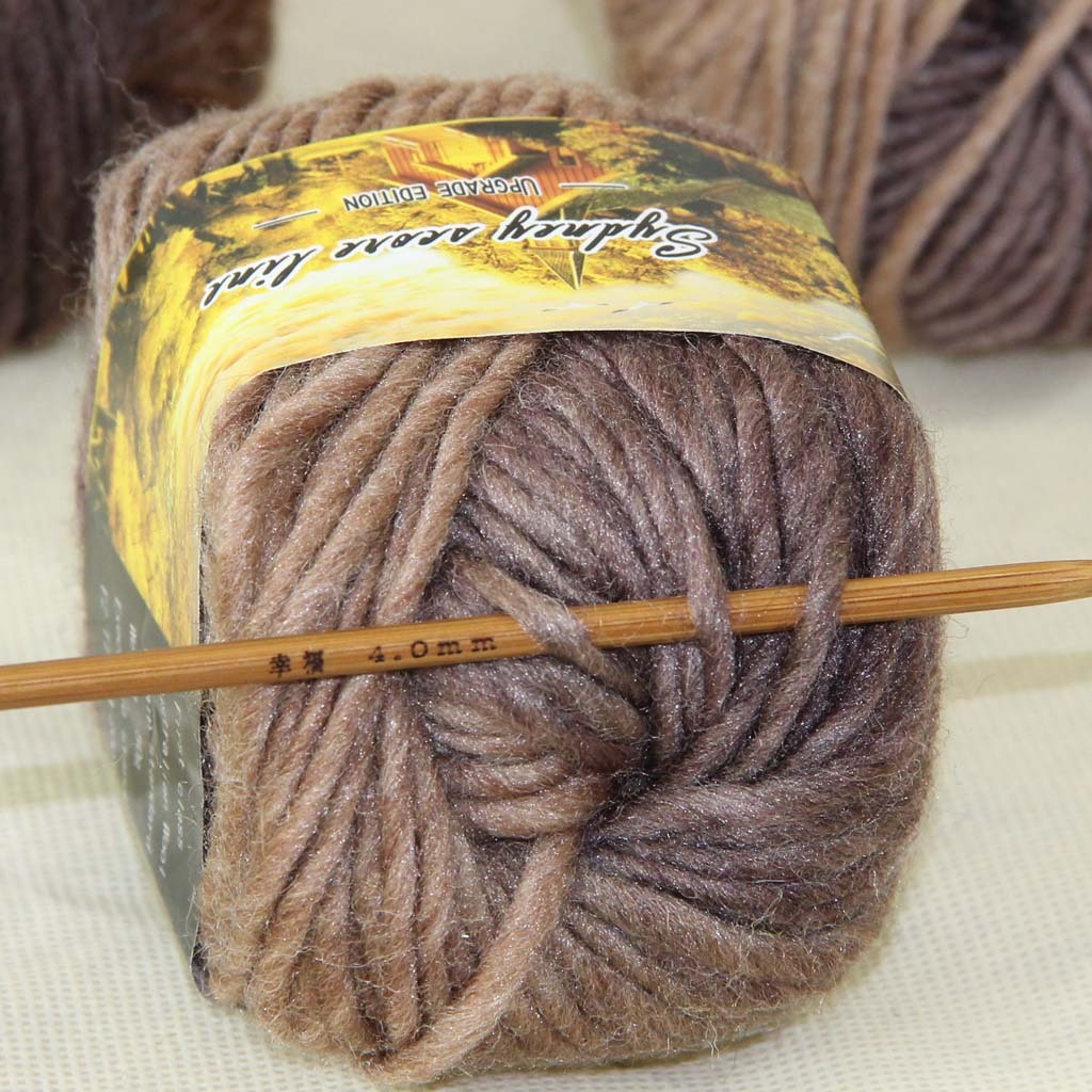 Sale 3 Skeinsx50g NEW Hand Wool Knitting Yarn Chunky Colorful Scarves ...