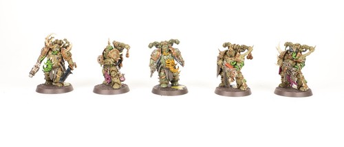 Warhammer 40K – Death Guard Plague Marines – Gambe E Busto B – Pezzi Da Montare – Games Workshop