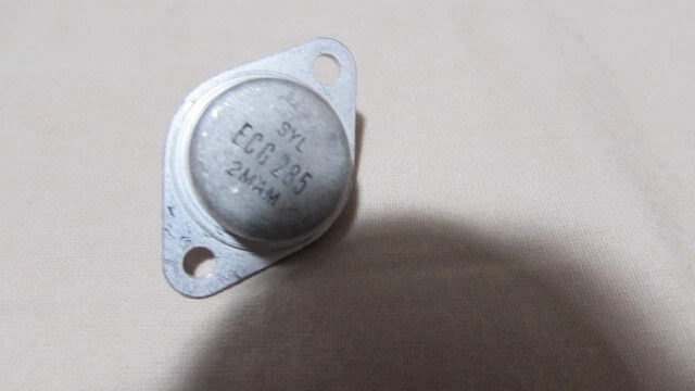 Transistor Sylvania original ECG285 nuevo stock antiguo (1 pieza) ENVÍO RÁPIDO DESDE EE. UU. Foto 3 de 4