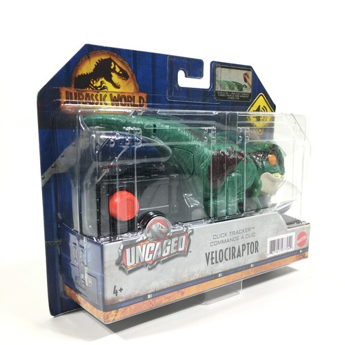 Jurassic World Dominion Uncaged Remote Click Tracker Velociraptor Dinosaur 6" - Picture 4 of 6