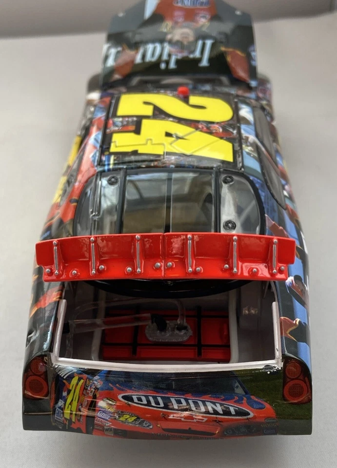 杰夫·戈登 #24 里程碑/ 4X INDY 400 获胜者 2005 年蒙特·卡洛 1/5004 — 第 3/4 张图片