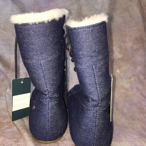 Stivali donna Emu Australia Brooklyn indaco denim taglia 7 - Foto 3 di 8