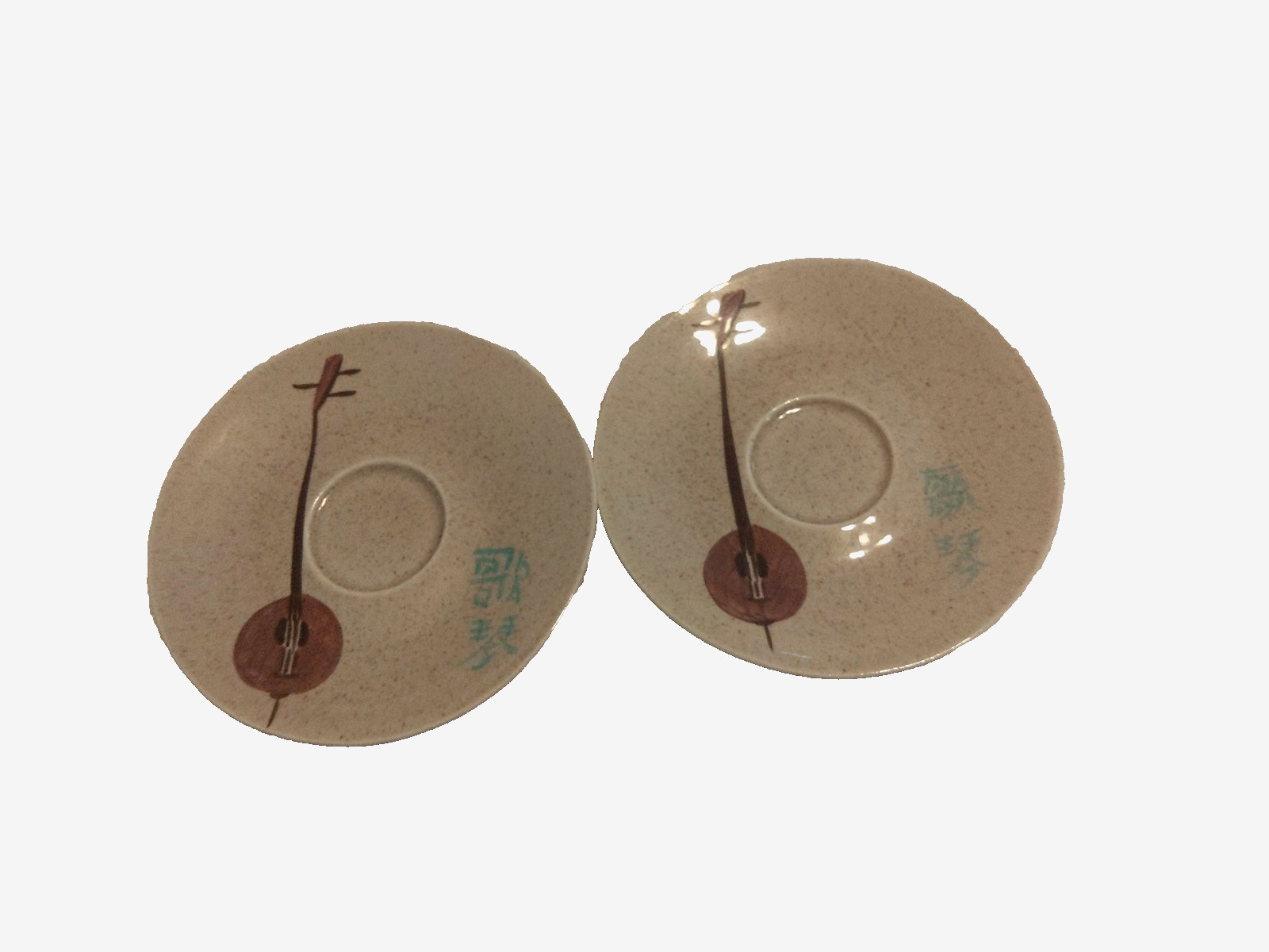  redwing  2  saucers   for coffee or tea cups Lute song Rare