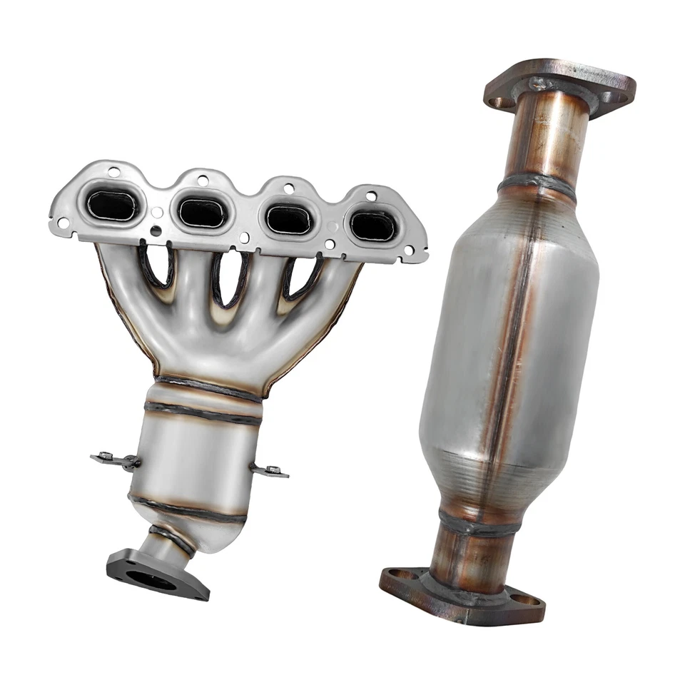 Exhaust Manifold &Rear Catalytic Converter For 2009-2011 Chevrolet Aveo 1.6L EPA - Image 2 of 4