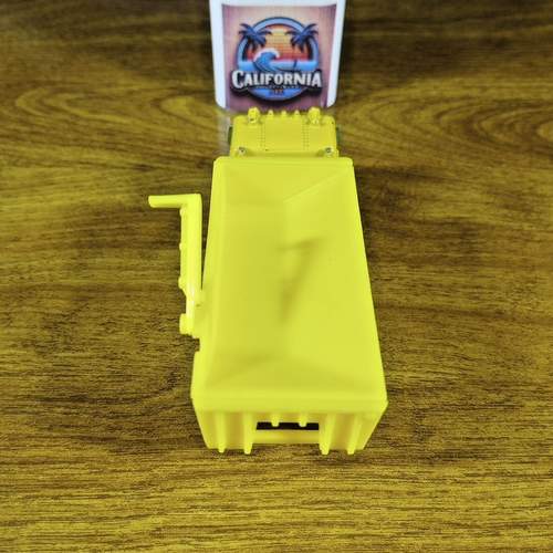 Vintage Hot Wheels Mountain Mining Redline Road King Truck Yellow Hong Kong 1974 - Picture 4 of 19
