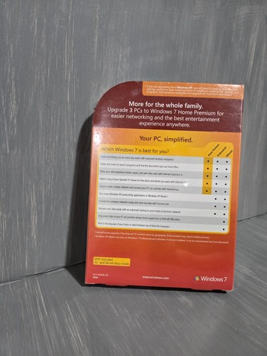 Microsoft Windows 7 Home Premium Upgrade_FAMILY PACK_per 3 PC - Foto 3 di 4