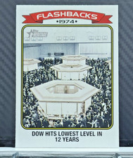 2023 Topps Heritage NEWS FLASHBACKS DOW JONES #NF-6
