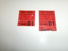 1978 NBA Finals Pair Of Ticket Stubs - Bullets Vs Supersonics - Game 4 - THE KINGDOME!