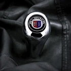 BMW ALPINA Shift Knob Leather Chrome E46 E36 Z3 E39 E60 E90 E91 E92 3 5 6 Series