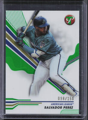 2024 Topps Pristine #278 Salvador Perez Green Refractors RG59