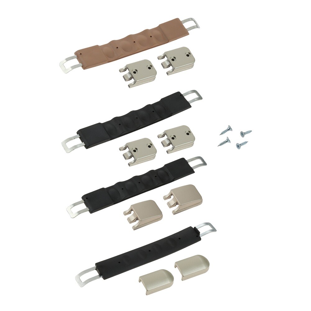 Suitcase Luggage Backpack Pull Handle Set Plastic+Metal 205m 2 Color 3 Design-image