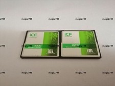 2PCS IEI iCF-1000IPD-4GB Standard Grade 4GB CF memory card