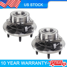 Set Front Wheel Bearing and Hub Assembly for 2006 2007 2008 Hummer H3 with ABS