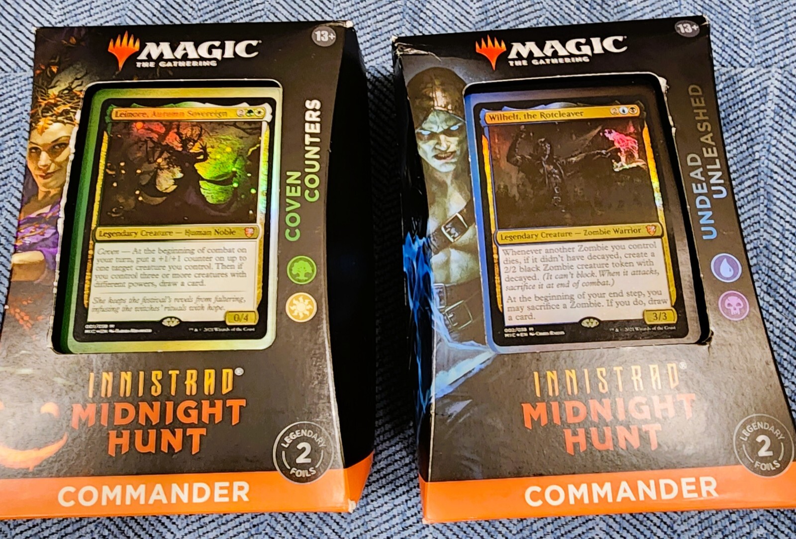 MTG Magic The Gathering Innistrad Midnight Hunt BOTH Commander Decks  SEALED!,  31 990   (276984571356),