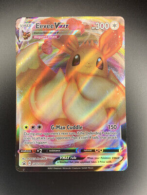 Pokemon Eevee Vmax & V - Black Star Promo - Card Lot - SWSH065 / SWSH087 -  Holo Rare