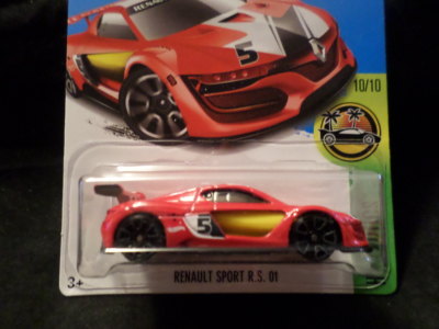 HW HOT WHEELS 2017 HW EXOTICS #10/10 RENAULT SPORT R.S. 01 Red Hotwheels Rarität 