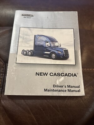 Freightliner New Cascadia Drivers Manual / Maintenance Manual STI-500 OEM