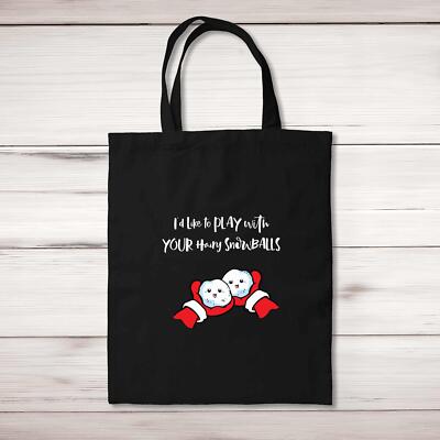 Hairy Snowballs Tasche