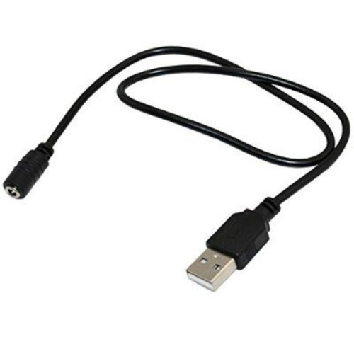 2x USB 2.0 A Male To DC Power Jack Plug Female 3.5x1.35mm Charging Adapter Cable - Picture 2 of 4