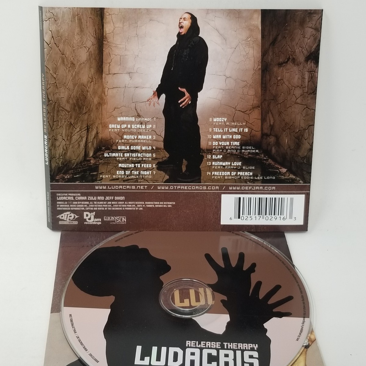 リュダクリス　CD セット hiphop Ludacris : Release Therapy Rap/Hip Hop 1 Disc CD 602517029163| eBay