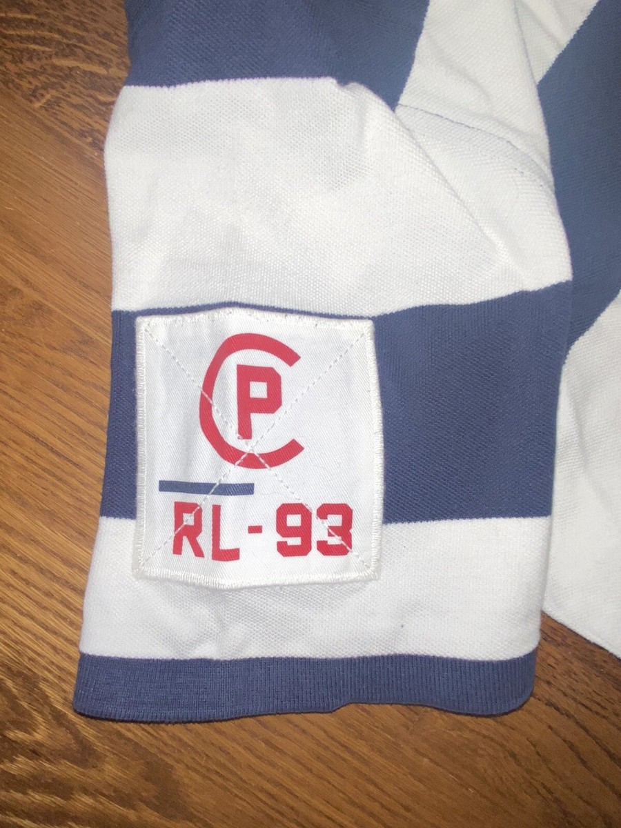 vintage NWT Polo Ralph Lauren CP-93 S/S Rugby M Sign Display Logo
