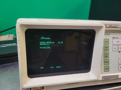 SHIMADZU SCL-6B SYSTEM CONTROL w/ pc-11l 3 pump control, pc-12lb, 15n modules