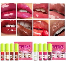 4 PCS/Set  Fat Oil Lip Drip Lip Glaze Hydrati...