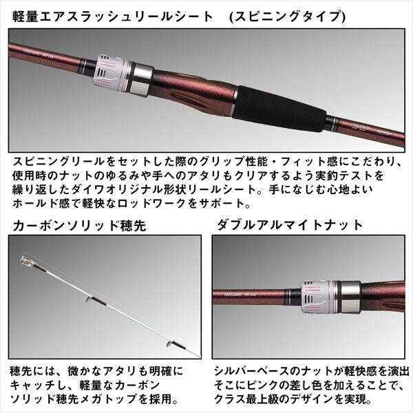Daiwa Kohga Tenya Game MH-240B/ K (Baitcasting 2 Piece) | eBay
