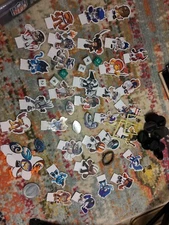 2013 NFL Rush Zone Football Board Game Lot Of  parts 