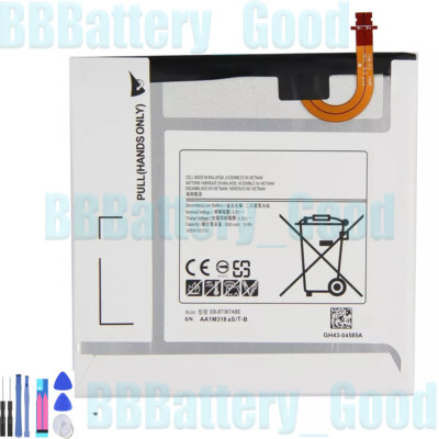 6500mAh EB-BT367ABA EB-BT367ABE Battery for Samsung Galaxy Tab A 8.0 2017 A2S SM